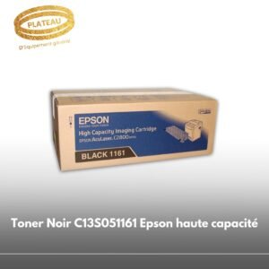 Toner Noir C13S051161 Epson haute capacité