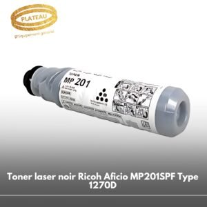 Toner laser noir Ricoh Aficio MP201SPF Type 1270D