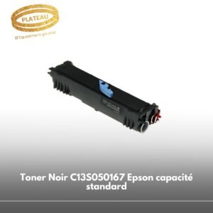 Toner Noir C13S050167 Epson capacité standard