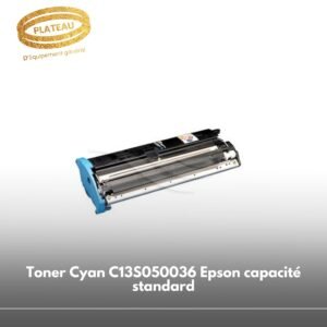 Toner Cyan C13S050036 Epson capacité standard