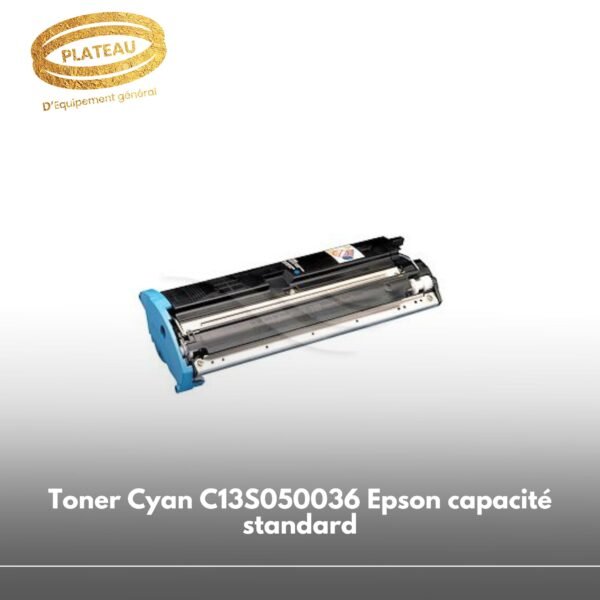 Toner Cyan C13S050036 Epson capacité standard