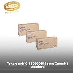 Toners noir C13S050010 Epson Capacité standard