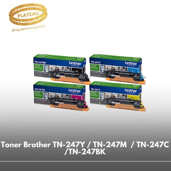 Toner Brother TN-247Y / TN-247M  / TN-247C /TN-247BK