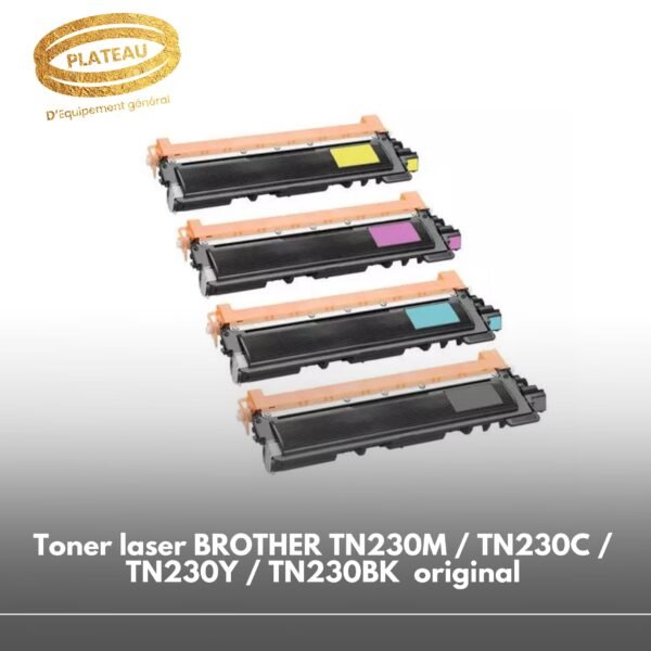 Toner laser BROTHER TN230M / TN230C / TN230Y / TN230BK original
