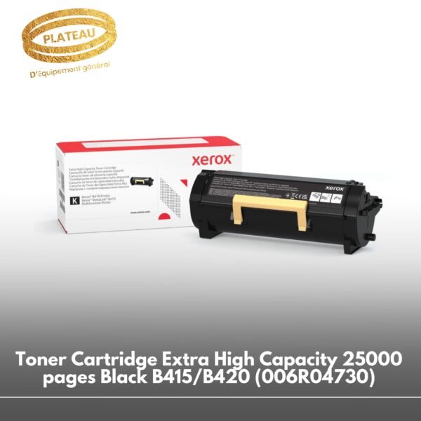 Toner XEROX Cartridge Extra High Capacity 25000 pages Black B415/B420 (006R04730)