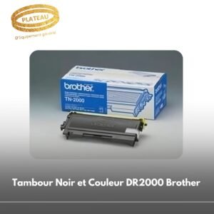 Tambour Noir et Couleur DR2000 Brother
