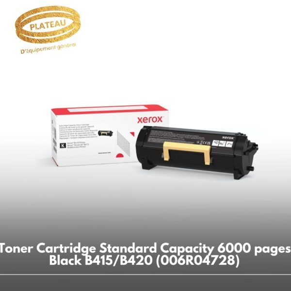 Toner XEROX Cartridge Standard Capacity 6000 pages Black B415/B420 (006R04728)