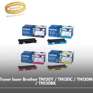 Toner laser Brother TN130Y / TN130C / TN130M / TN130BK