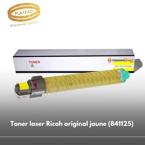 Toner laser Ricoh original jaune (841125)