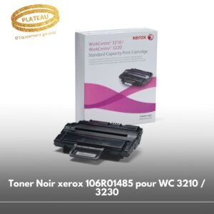 Toner Noir xerox 106R01485 pour WC 3210 / 3230