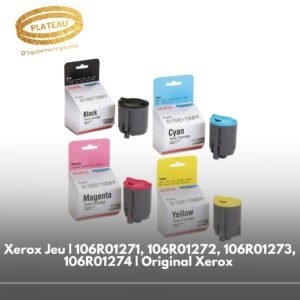 Xerox Jeu | 106R01271, 106R01272, 106R01273, 106R01274 | Original Xerox