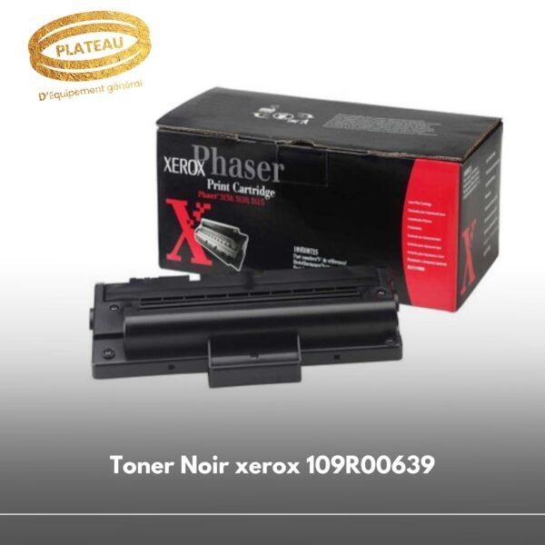 Toner Noir xerox 109R00639