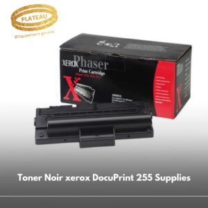 Toner Noir xerox DocuPrint 255 Supplies