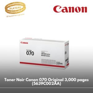 Toner Noir Canon 070 Original 3,000 pages (5639C002AA)