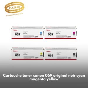 Cartouche toner canon 069 original noir cyan magenta yellow