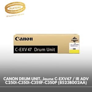 CANON DRUM UNIT, Jaune C-EXV47 / IR ADV C250I-C350I-C351IF-C350P (8523B002AA)